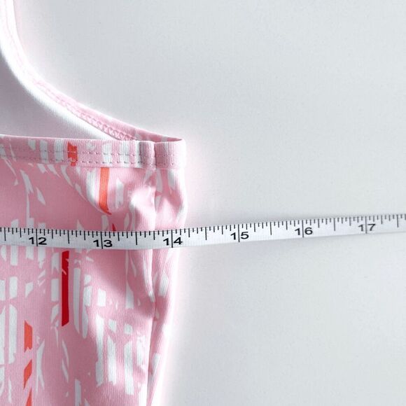 Champion Women's Abstract Activewear Racerback Tank Top Pink White Small - Picture 5 of 7